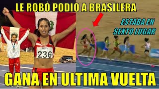 NADIE HABLÓ DE ANITA POMA Y SE SUBIO AL PODIO- BRASILEROS Y MEXICANOS LA MENOSPRECIARON Y LOS CALLÓ