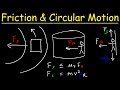 Static Friction and Circular Motion