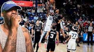 THEY CANT BE STOPPED! Spurs vs Grizzlies Game Highlights 3/25 (REACTION)