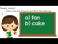 Identifying Short Vowel Sounds