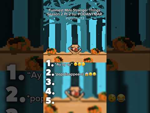 Funniest Mini-Stranger Things Season 2 Pt.2 ๐จโ๐ฆฒ๐ฒ๐๐คฃ(no.2 Hopper Falling is So Hilarious!! ๐๐คฃ)