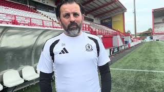 Paul Hartley Post-Match Reaction | Hamilton Accies | William Hill League 1 | 29th August 2026