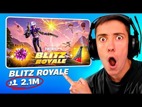 Así es BLITZ ROYALE el NUEVO MODO de FORTNITE...