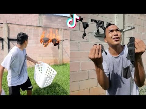 EL SOL QUEMÓ LA ROPA DE LARIN  | VIDEOS DIVERTIDOS DE LARIN Y SUS AMIGOS TIKTOK #humorsalvadoreño