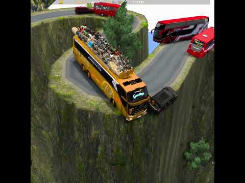 Terrifying Journey !! World Most Dangerous Road Routes - Euro Truck Simulator 2