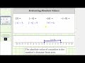 Understanding Absolute Values