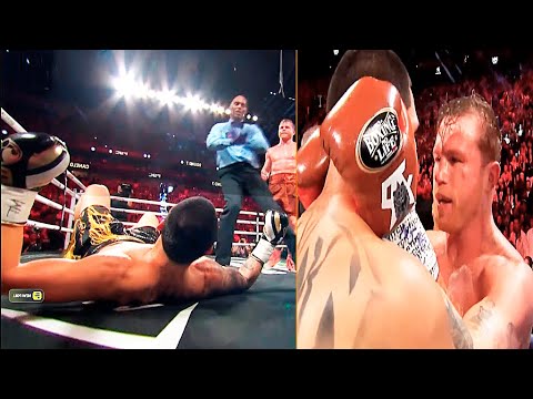 ¡CANELO TUMBA a BERLANGA! Resumen completo del combate.