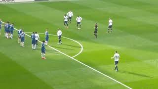 Lamela free kick. Chelsea v Tottenham 22/2/20