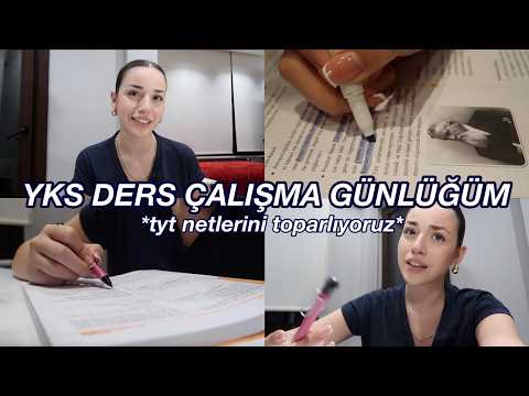 YKS DERS ÇALIŞMA GÜNLÜĞÜM #5 | TYT NETLERİNİ TOPARLIYORUZ💆🏻‍♀️