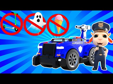 Attention, Strict Policeman! | Cartoon for Kids | Dolly and Friends - Thailand