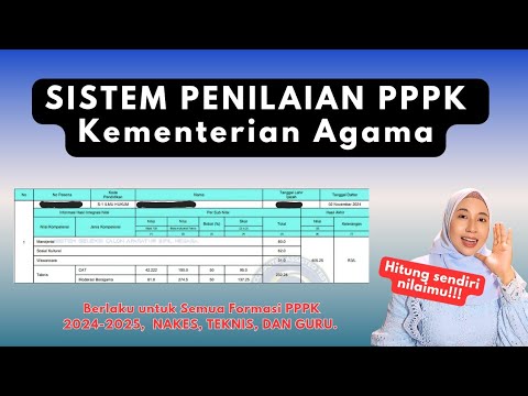 Sistem Perangkingan PPPK Kementerian Agama 2024 Periode 2