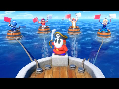 Minigames Showdown - Yoshi vs Mario vs Daisy vs Rosalina | Mario Party Superstars