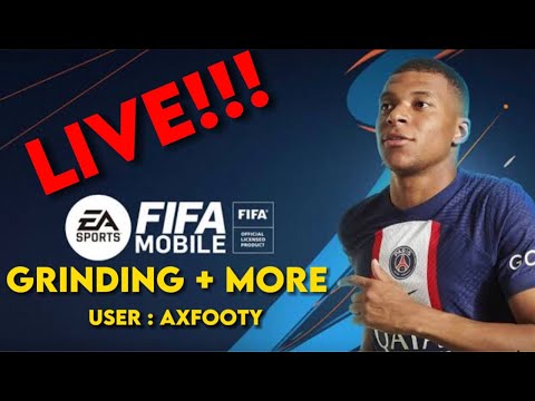 🔴 *LIVE FIFA MOBILE* Grinding and H2Hs with you Guys!!!