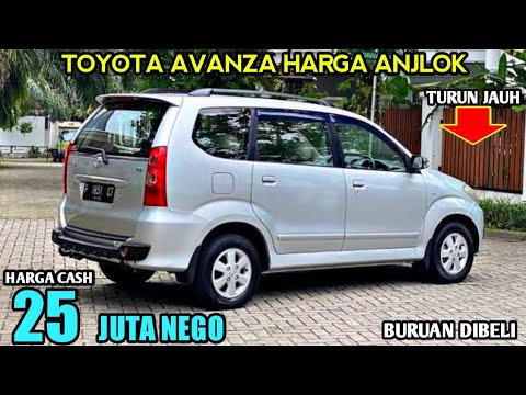 HARGA MOBIL BEKAS TOYOTA AVANZA PALING MURAH 25 JUTA MASIH BISA NEGO COCOK UNTUK KELUARGA