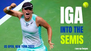 Final game🎾against J.Pegula, US Open QF, NY🇺🇸08.09.2022 #igaswiatek #usopen #pegula