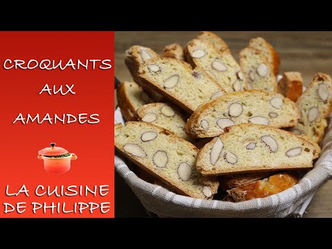 Croquants aux amandes