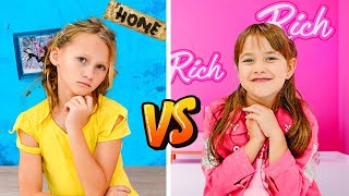 गरीब बनाम अमीर लड़की की कहानी - बच्चे दयालु होना सीखते हैं