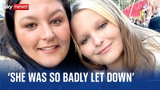 Mother will 'never forgive' medics as inquest jury rules that daughter, 12, was 'failed'