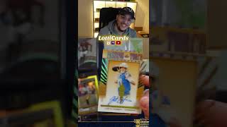 Justin Herbert OnCard Autograph /49 😱🔥 #nfl #football #footballcards #shorts