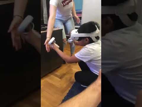 Kid goes Crazy on the Quest 2