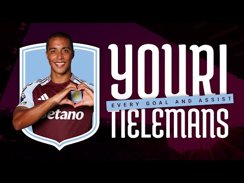 YOURI TIELEMANS | All Goals & Assists of 2024/25