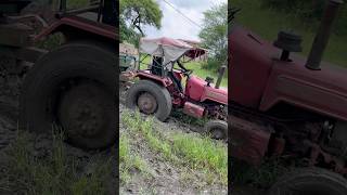 ट्रैक्टर का कीचड़ में जलवा – निकल पाएगा या नहीं?”#Tractor #TractorVideo #TractorInMud #FarmingLife