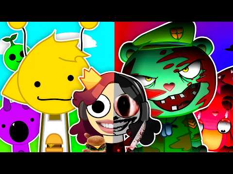 ¡PROBE LAS COPIAS MÁS RARAS DE SPRUNKI!💀​😱​-Incredibox Sprunki