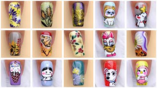 12+ Beautiful Nail Art Tutorials | Simple & Easy Nail Art Designs | Olad Beauty