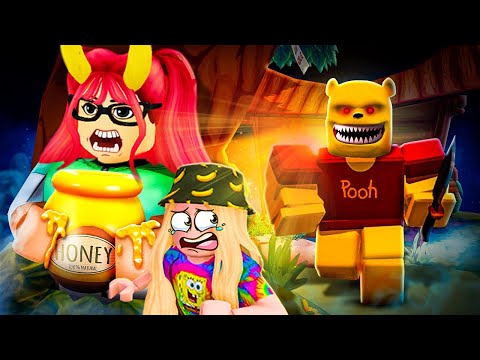 UCIEKAMY przed KUBUSIEM PUCHATKIEM 🍯🧸 Roblox POOH Story