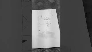 my first gojo drawing #phonkmusic