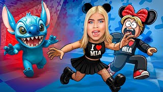 Escape de la Prisión de STITCH con mi Hermanito en ROBLOX