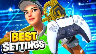 *NEW* Best Controller Settings + Sensitivity For Fortnite Chapter 6! (PS4/PS5/XBOX/PC)