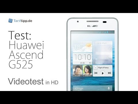 (GERMAN) Huawei Ascend G525 - Test in deutsch (HD)