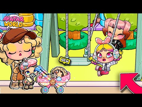 НОВАЯ СЕСТРА АЛИСЫ И АЛИНЫ  в AVATAR WORLD ИСТОРИЯ 💕 РУТИНА СЕМЬИ  👨‍👩‍👧‍👦 ОБНОВЛЕНИЕ СЕКРЕТЫ СЕРИАЛ