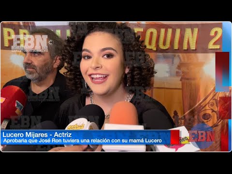 💥LUCERO MIJARES SE RÍE DE QUE QUIERAN QUE JOSÉ RON SEA SU PADRASTRO Y NOVIO DE LUCERO💥🤣