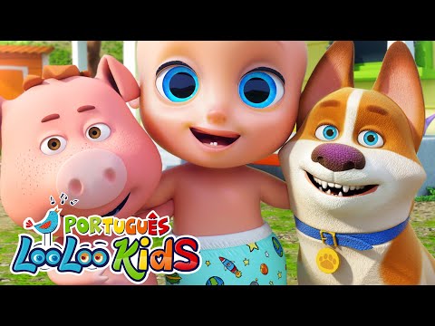 Sons dos Animais para Crianças | Canções Educativas e Divertidas | LooLoo Kids Português