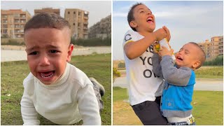 الطفل الحزين 😢