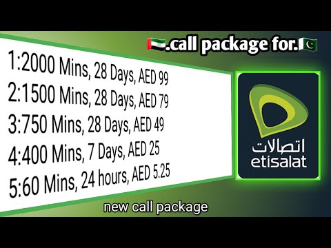 how to activate new etisalat sim card uae