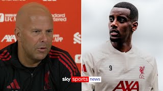 Arne Slot says Alexander Isak is 'not ready to play 90 minutes' ahead of making Liverpool debut