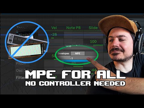 MPE Edits WITHOUT a midi Controller in Ableton Live