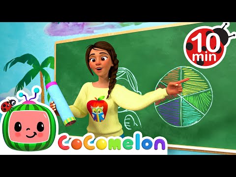 Teacher Teaches About Color Kaleidoscopes | CoComelon Nursery Rhymes & Kids Songs