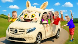 🚘 Am TRANSFORMAT MAȘINA în LABUBU 🐭 pentru Mihaela 🥳