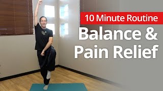 Qigong for Balance & Pain Relief | 10-Minute Daily Routine