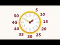 Telling Time to the Nearest 5 Minutes on an Analogue Clock