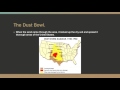 Dust Bowl Causes and Effects