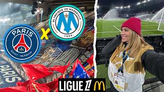 QUE EXPERIÊNCIA INCRÍVEL NESSE PSG X MARSEILLE!
