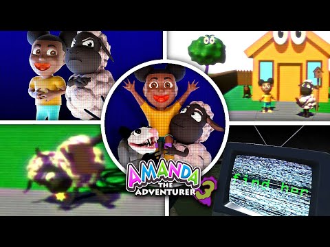 Amanda the Adventurer 3: Demo - Full GAME Walkthrough & ALL Endings (Showcase)