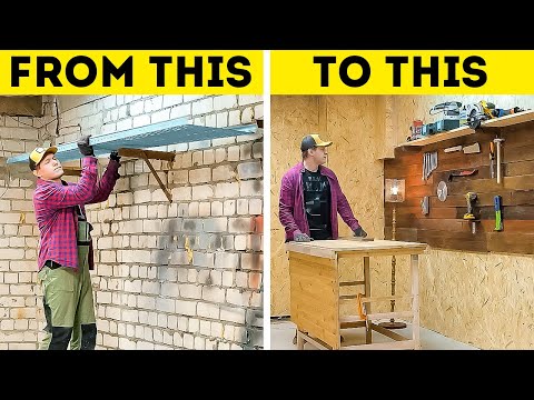 Garage Transformation: Build Your Own Mini-Workshop