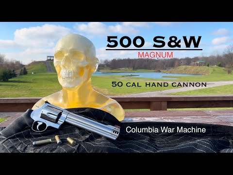 500 Smith & Wesson Magnum. The new Dirty Harry gun.