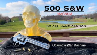 500 Smith & Wesson Magnum. The new Dirty Harry gun.